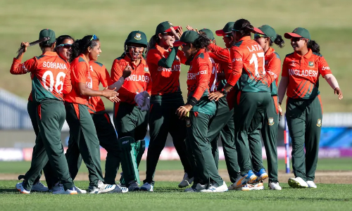 Bangladesh make history with first World Cup win