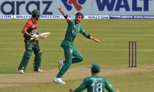 Shaheen Afridi fined on breaching ICC Code of Conduct