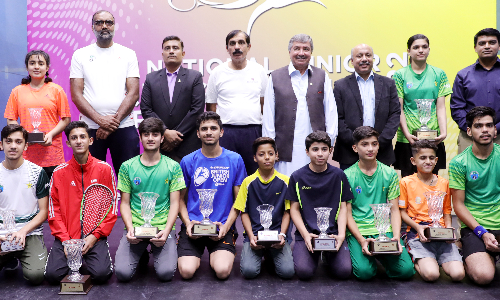 PSF JUNIOR SQUASH CIRCUIT-II: Mohammad Ammad lifts Under-19 title