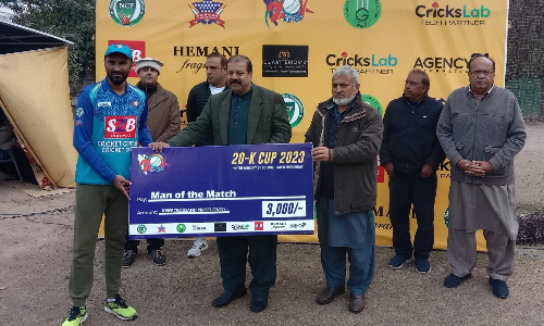 20-K Cup: Cricket Center, City Gymkhana, Ludhiana Club record wins