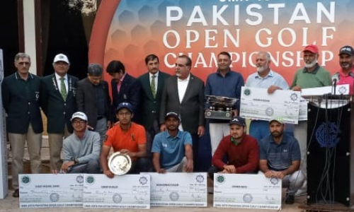 Defending Champion Shabbir Iqbal retains the title of Pakistan Open Golf Championship