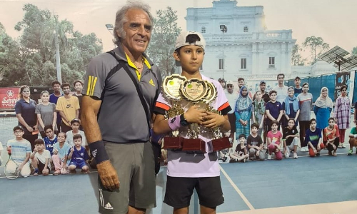 Punjab Tennis: Triple crowns for Amir, two each for Abdur Rehman, Hajra