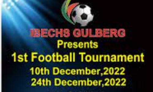 IBECHS Gulberg Football Tournament: final on December 24, 2022