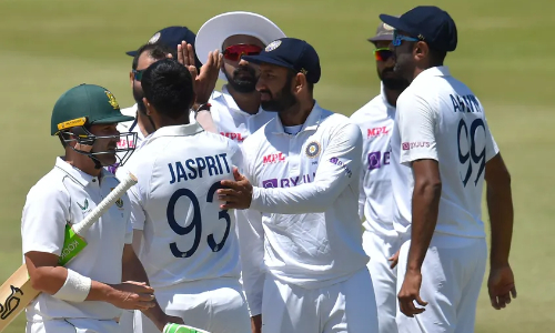 India fined for slow over-rate in the first Test against South Africa