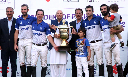 Newage Cables/Master Paints win the title of Pakistan National Open Polo Championship