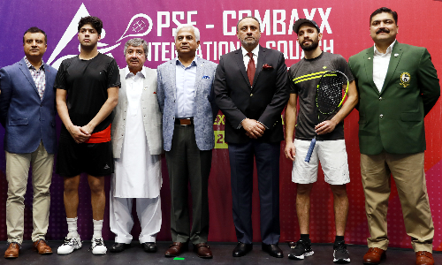 Nasir Iqbal wins PSF International Squash Tournament title