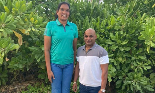 Sanath Jayasuriya attends Sports Award ceremony in Maldives