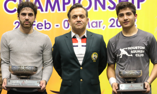 Farhan Mehboob lifts the title of PSF-International Circuit-1 Squash Tournament