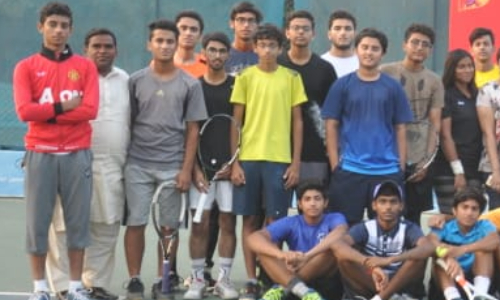 Bilal, Haider advance in Aitchison College Junior Tennis Championship