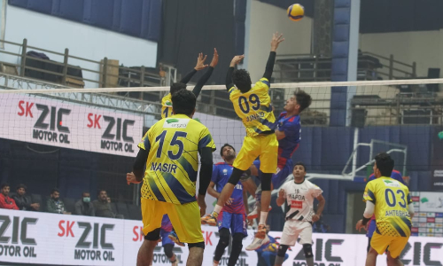 Volleyball Championship: PAF, Army, Navy and WAPDA qualify for semifinals