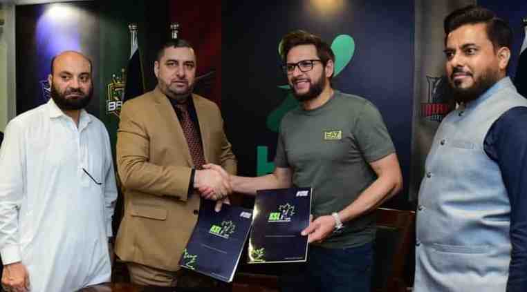 Shahid Afridi joins Kashmir Supreme League as Supreme Ambassador