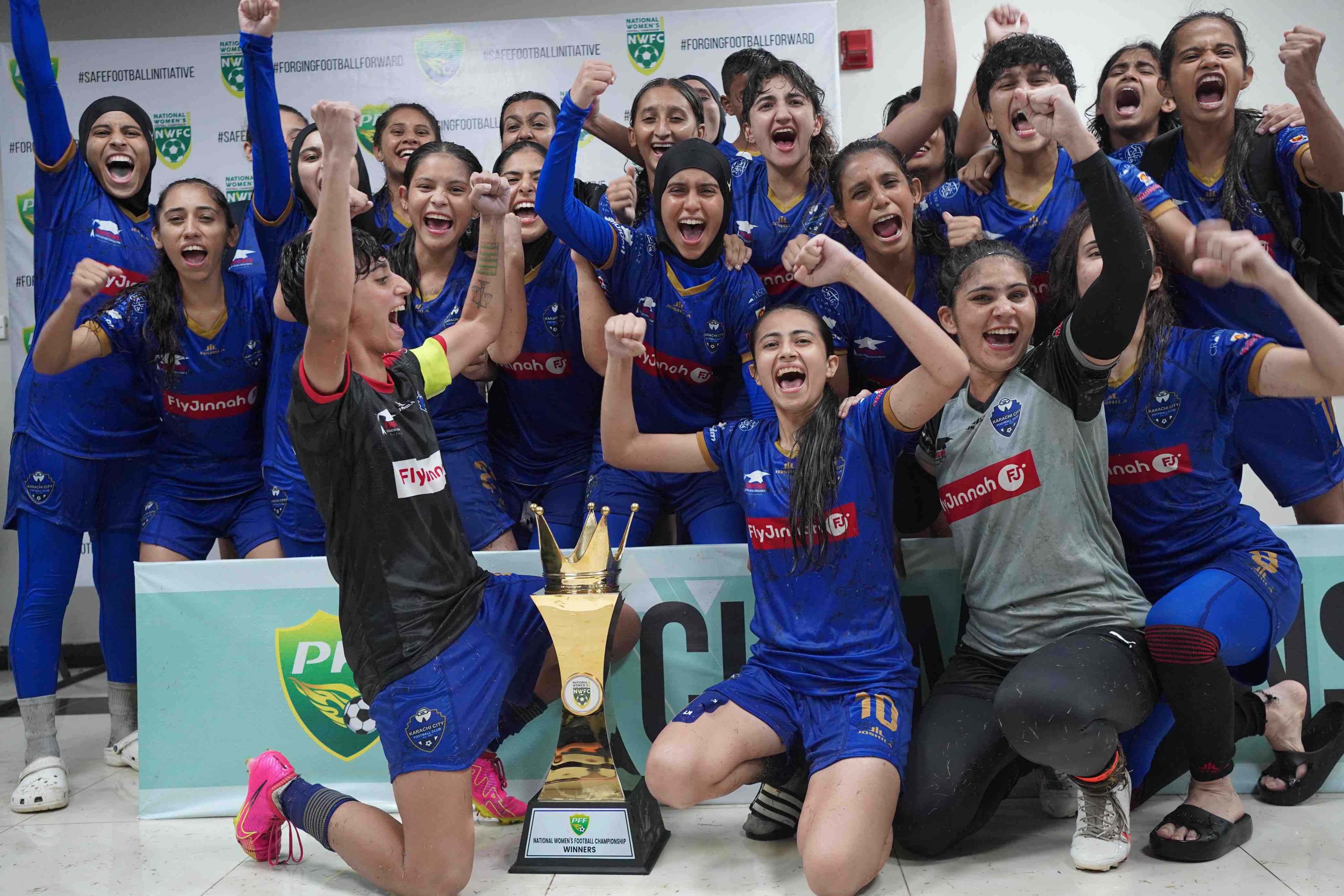 National Women's Club Championship 2024: Karachi City lift title