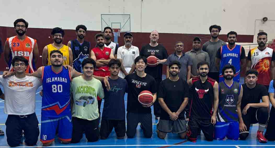 International Basketball Training Camp starts in Islamabad