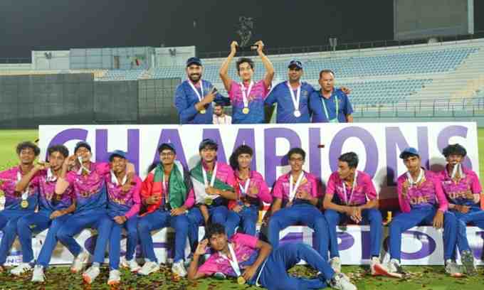 ECB congratulates U16 team on retaining CC Men’s West Zone Cup trophy