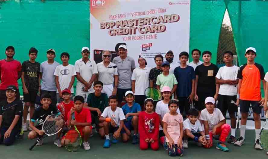 BOP Junior National Tennis Championship begins in Lahore