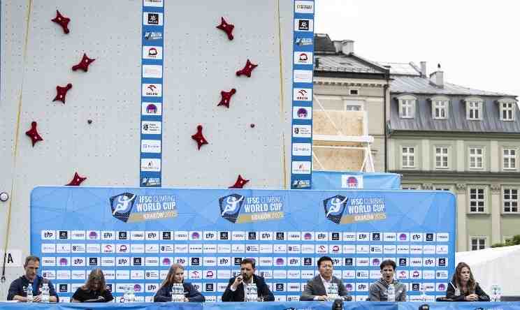 IFSC Climbing World Cup Kraków 2025 starts in Krakow, Poland