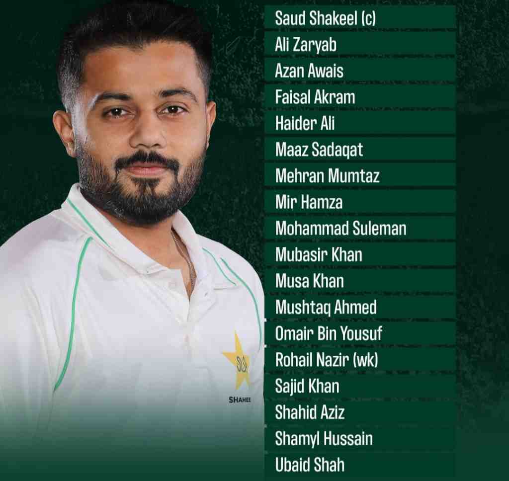 Pakistan Shaheens squad announced for England tour