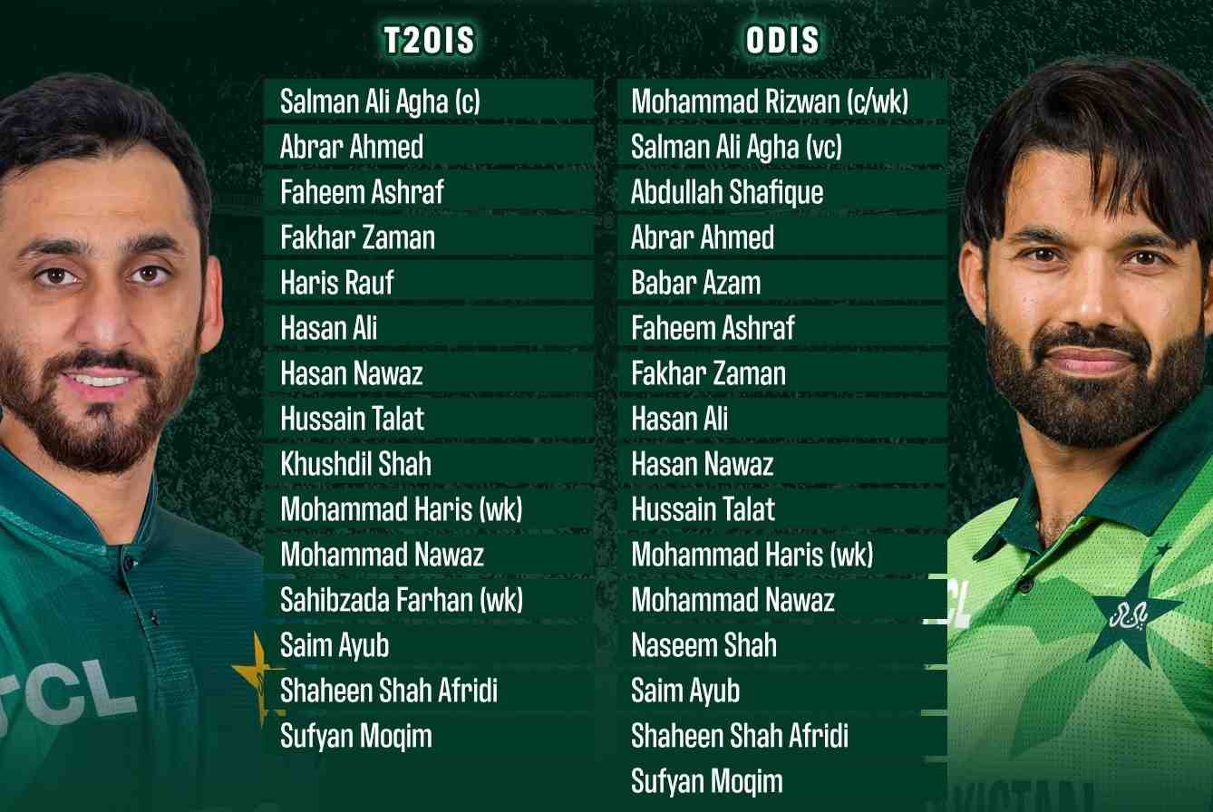 PCB announces T20 and ODI squads for West Indies Series