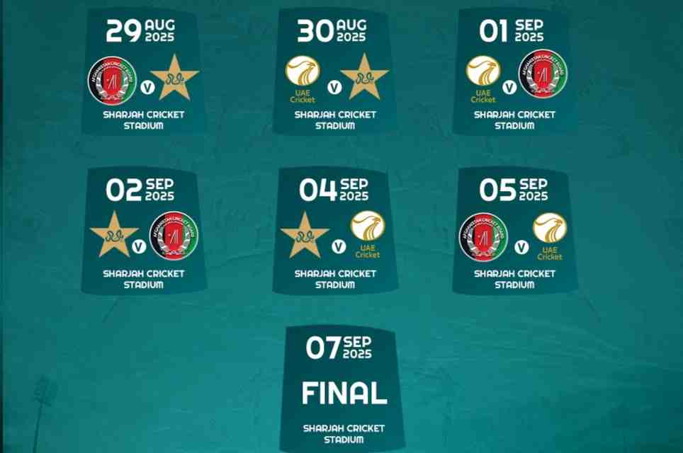 Pakistan to play T20I tri-series in UAE