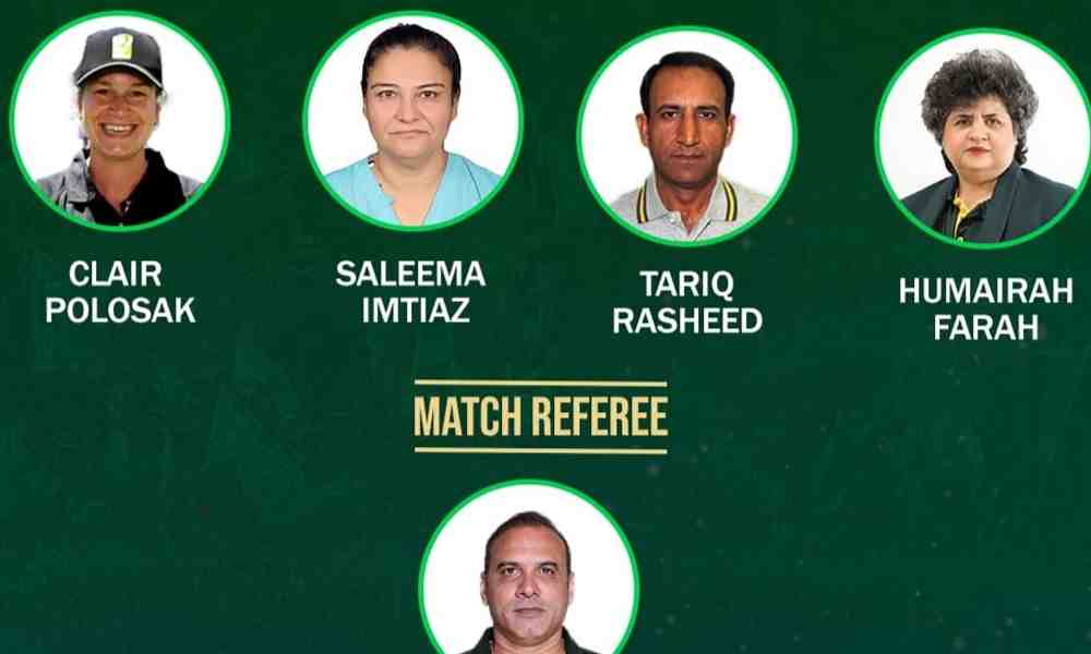 Saleema Imtiaz to officiate in Pakistan v South Africa women’s series