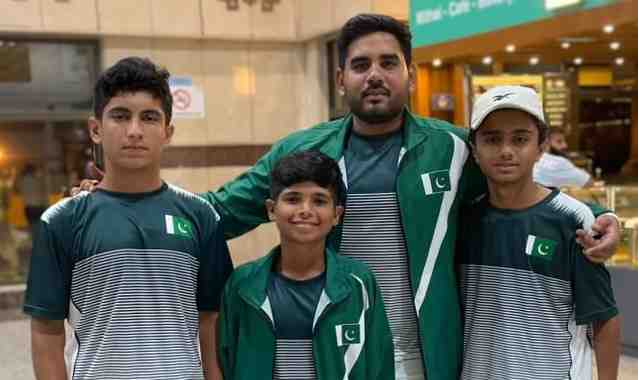 Pakistan U12 players Depart for ATF Final in Singapore