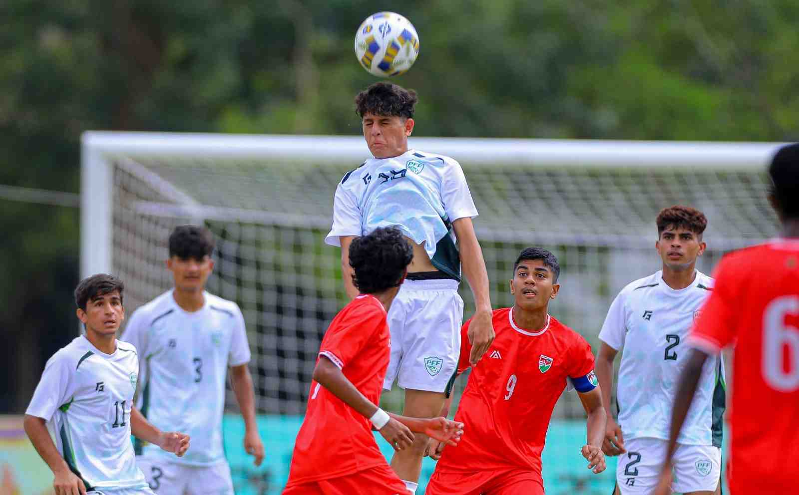 Pakistan defeat Maldives 5-2 to secure semi-final spot