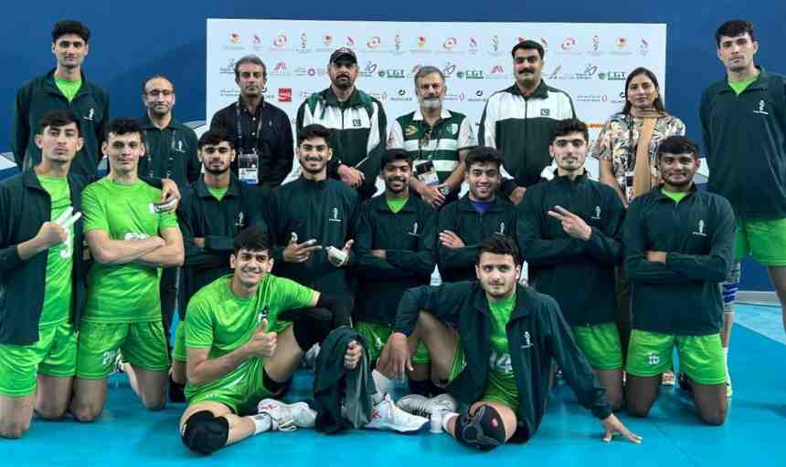 Pakistan Youth Volleyball Team Defeat Uzbekistan 3-0 to Qualify for Semi-Finals