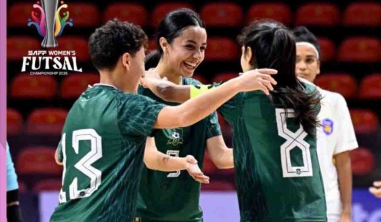 Pakistan futsal teams maiden wins at SAFF Championship 2026