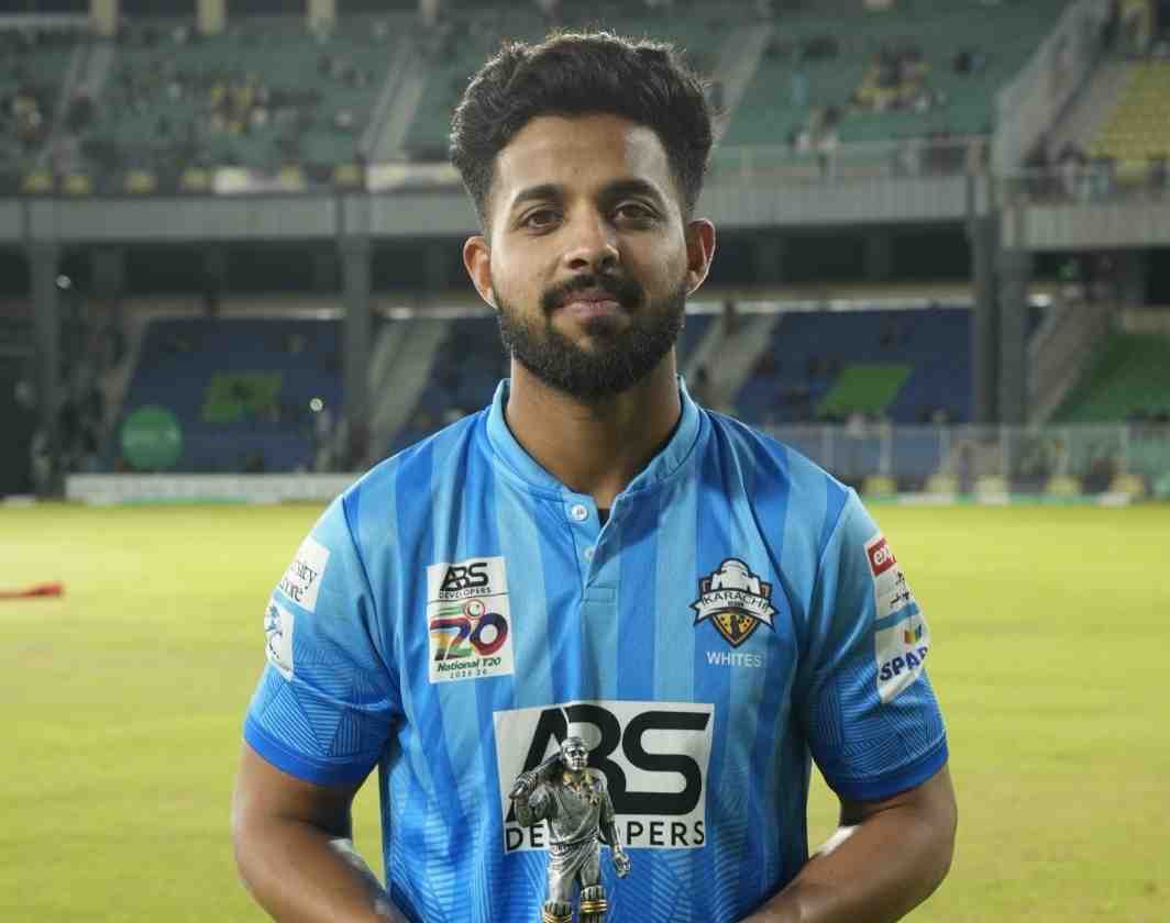 Abdullah Fazal’s 41-ball 88 fires Karachi Whites into final, Abbottabad advance after washout