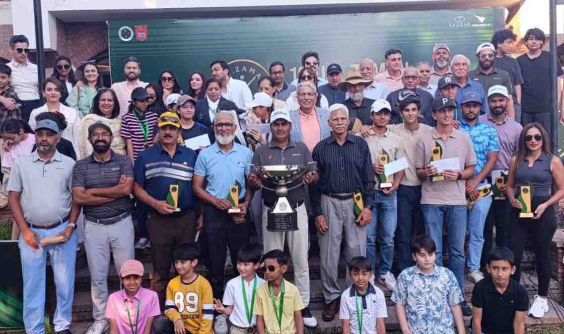 Matloob Ahmed clinches J.A. Zaman Memorial Golf Championship title