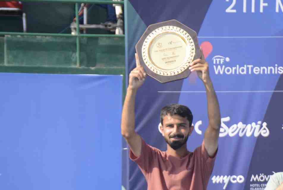 Mohammad Shoaib inks new History by winning ITF Futures Singles Title