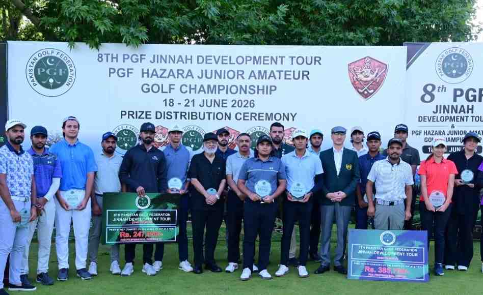 Hamza Waheed wins PGF Hazara Juniors Golf Championship