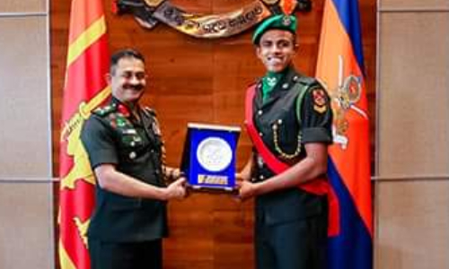 Sri Lankan bowler Maheesh Theekshana is now Army Sergeant