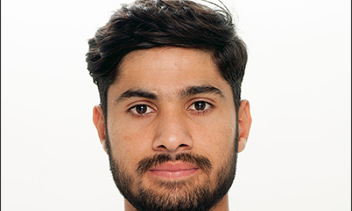 Qasim Akram aims to become the best batsman in the world