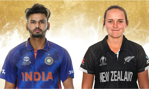 Shreyas Iyer and Amelia Kerr voted ICC Players of the Month for February 2022