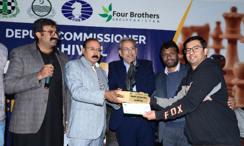 DC Sahiwal Open Chess Tournament: Sadim Lodhi claim the title